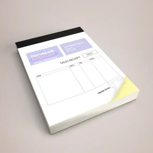 Cash Receipt Books